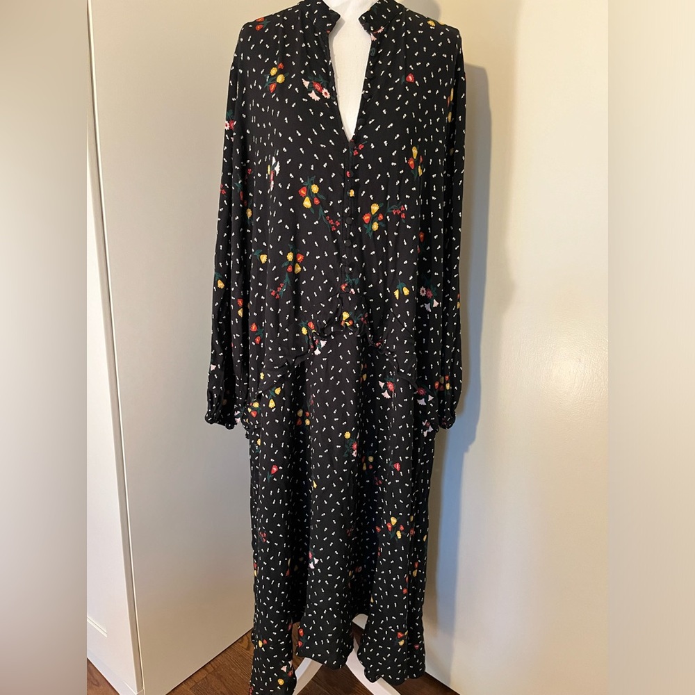 Marks & Spencer's  flowered M&S dress